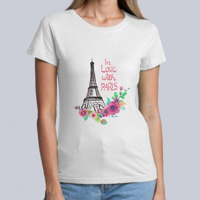 женская In love with Paris 400x400 - Футболка "In love with Paris"