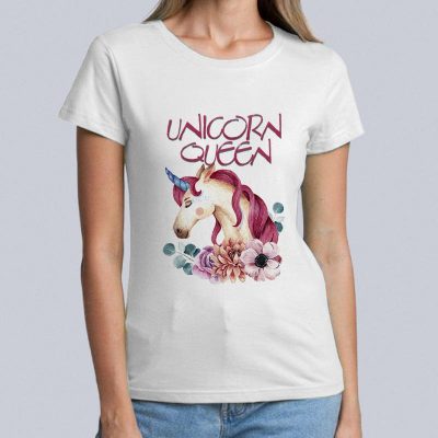 женская Unicorn queen 400x400 - Футболка "Unicorn queen"