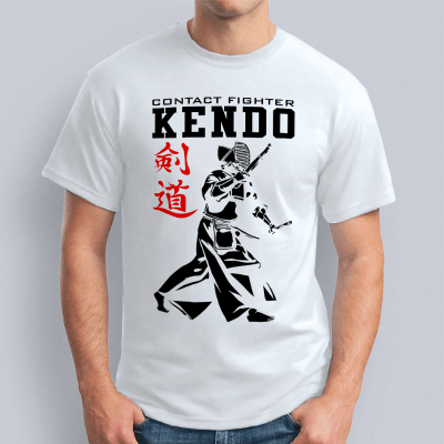 мужская Contact fighter kendo 400x400 - Футболка "Contact fighter kendo"