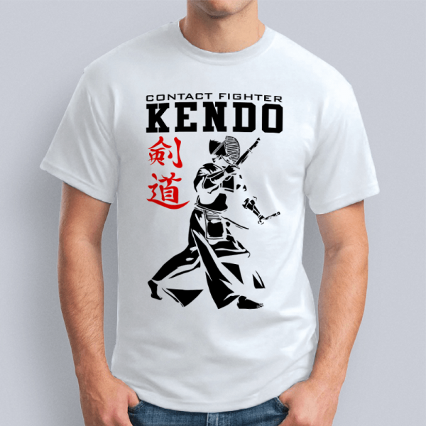 Футболка "Contact fighter kendo"