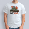 мужская Feel the tank power 100x100 - Футболка "Feel the tank power"