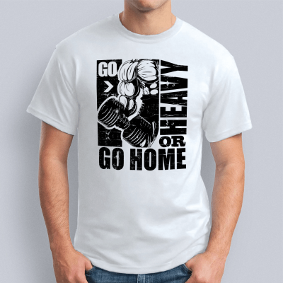 мужская Go or heavy go home 400x400 - Футболка "Go or heavy go home"