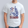 мужская National team sambo 100x100 - Футболка "National team sambo"